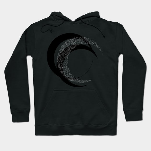 Half moon Hoodie by ckai